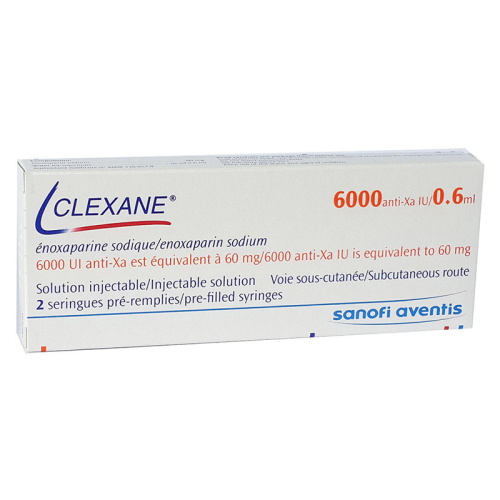 Clexane 6000 anti-XA Clexane 6000 anti-XA